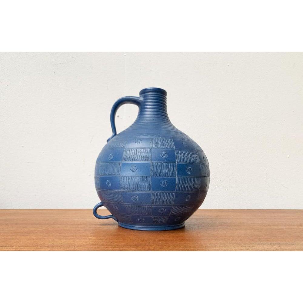 Grande vaso da terra di metà secolo in Studio Pottery tedesco di Wilhelm Kagel, anni '60 In condizioni ottime in vendita a Hamburg, DE