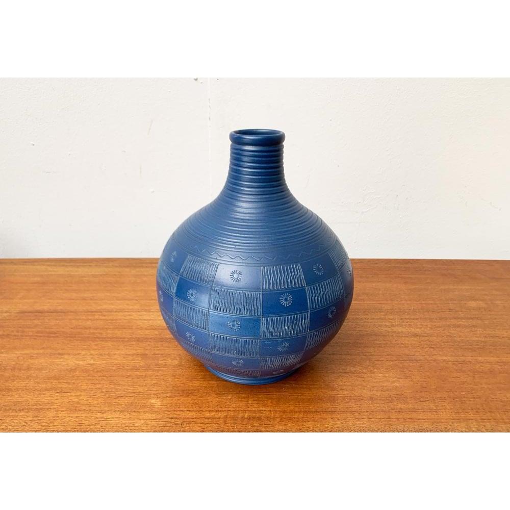 Grande vaso da terra di metà secolo in Studio Pottery tedesco di Wilhelm Kagel, anni '60 in vendita 2