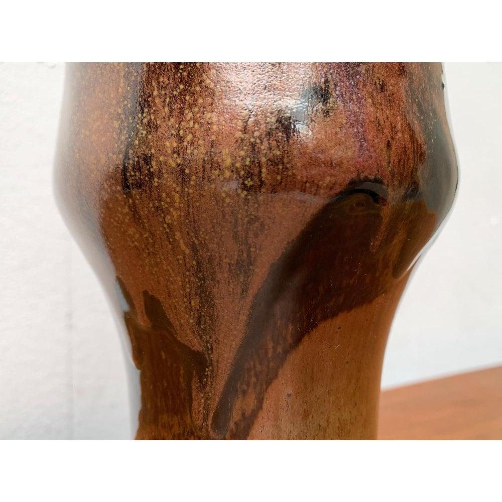 Large Mid-Century German Studio Pottery Vase from Till Sudeck, 1960s For Sale 4