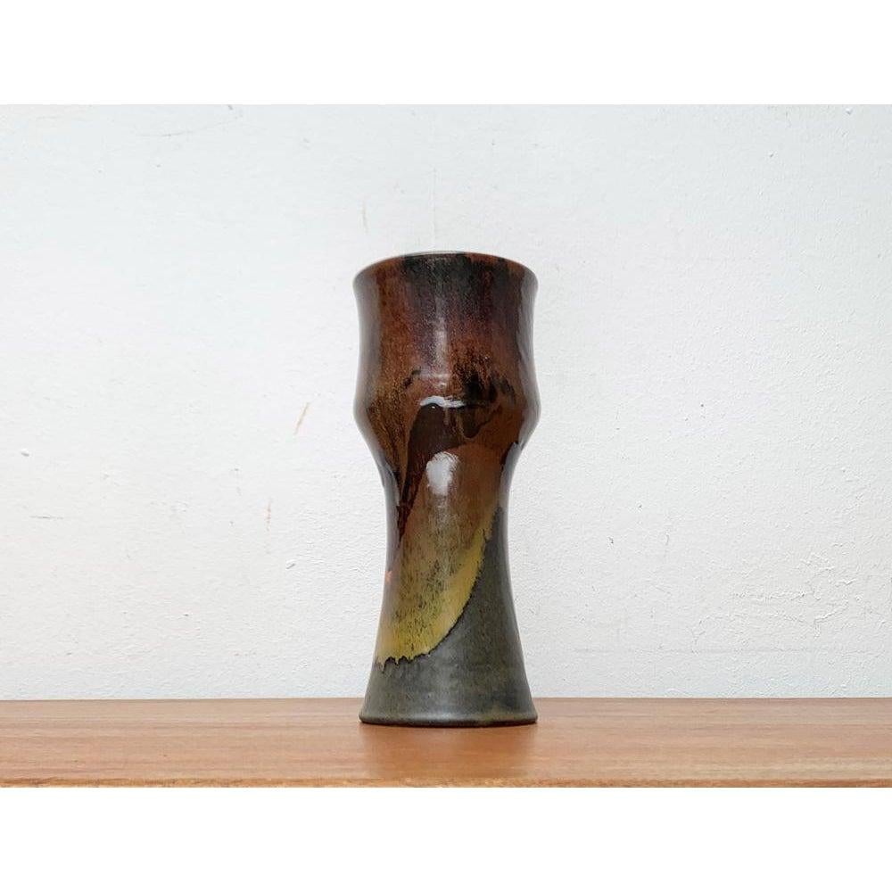 Large Mid-Century German Studio Pottery Vase from Till Sudeck, 1960s In Excellent Condition For Sale In Hamburg, DE