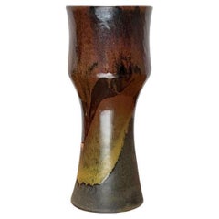 Grande vaso di Studio Pottery tedesco di metà secolo di Till Sudeck, anni '60
