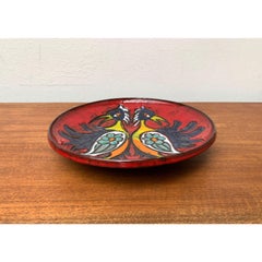 Large Mid-Century Germany Wall Plate from Gebr. H.U.G. Claussen, 1960s