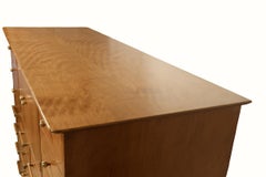 Grande Highboy di metà secolo  Armadio a cassettiera di Renzo Rutili