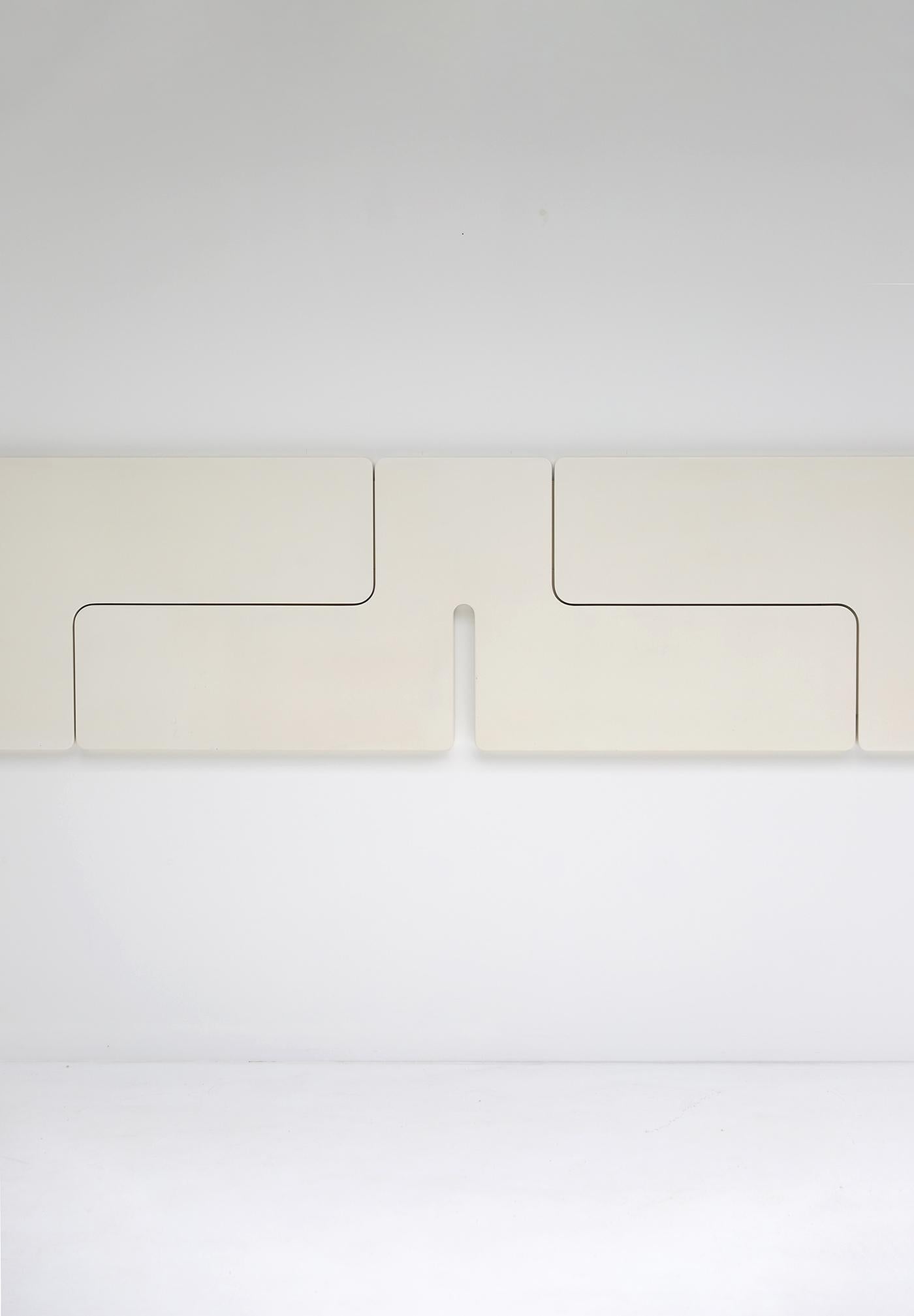 Gran escultura de pared impresionante de mediados de siglo de Claire Bataille 1970 Belga en venta