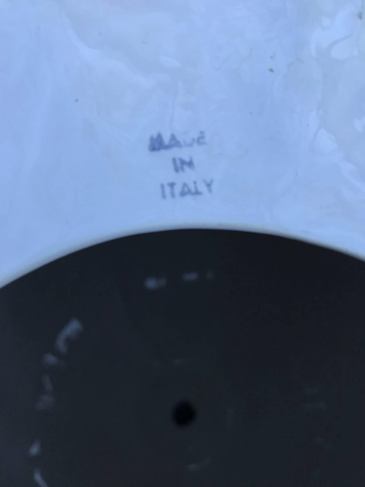 Large Mid-20th Century Italian Ceramic Artichoke, Marked 'Made in Italy' In Good Condition In Atlanta, GA