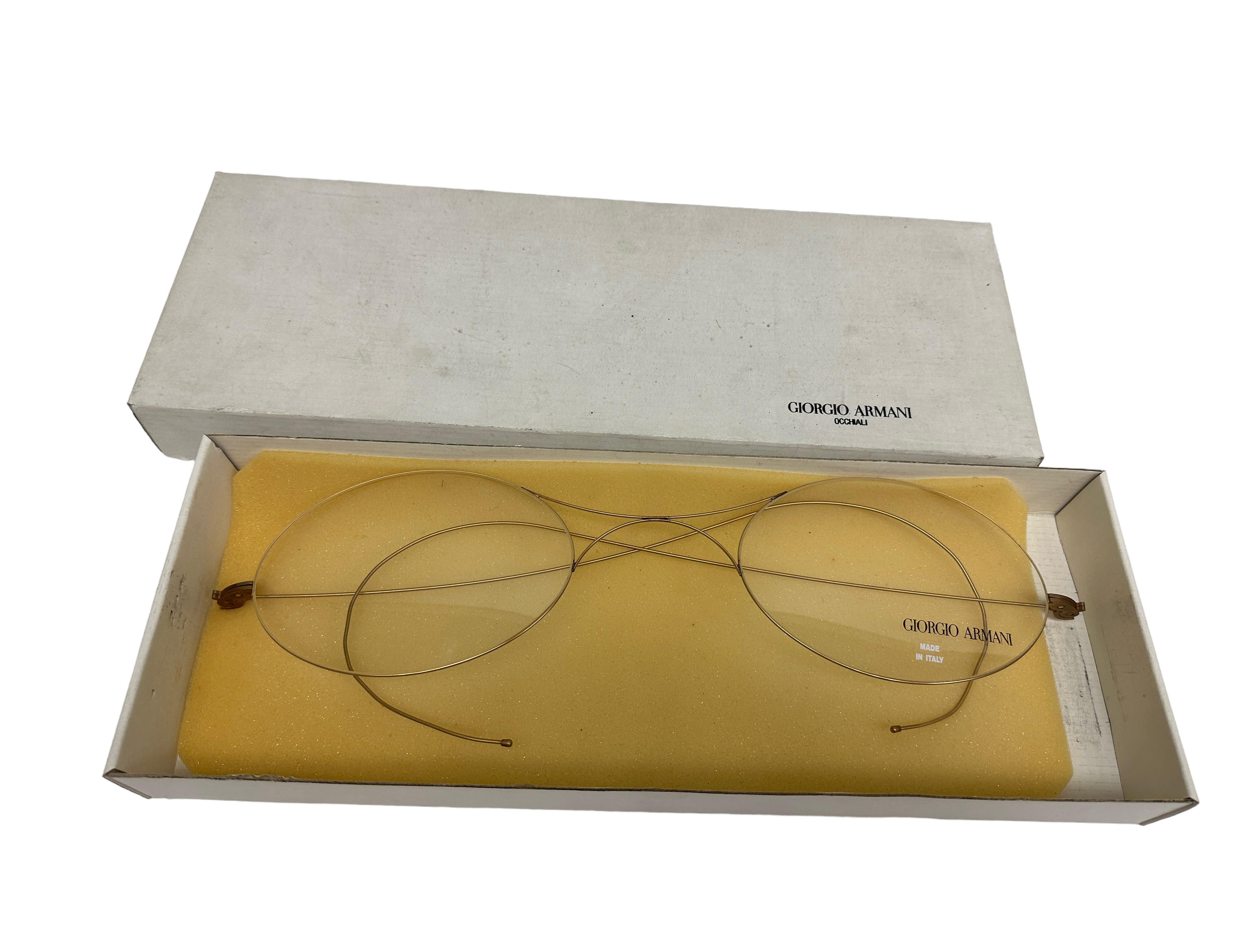 Großes italienisches Giorgio Armani-augenglas aus der Mitte des Jahrhunderts Factice Shop-Vitrinenstück (Moderne) im Angebot