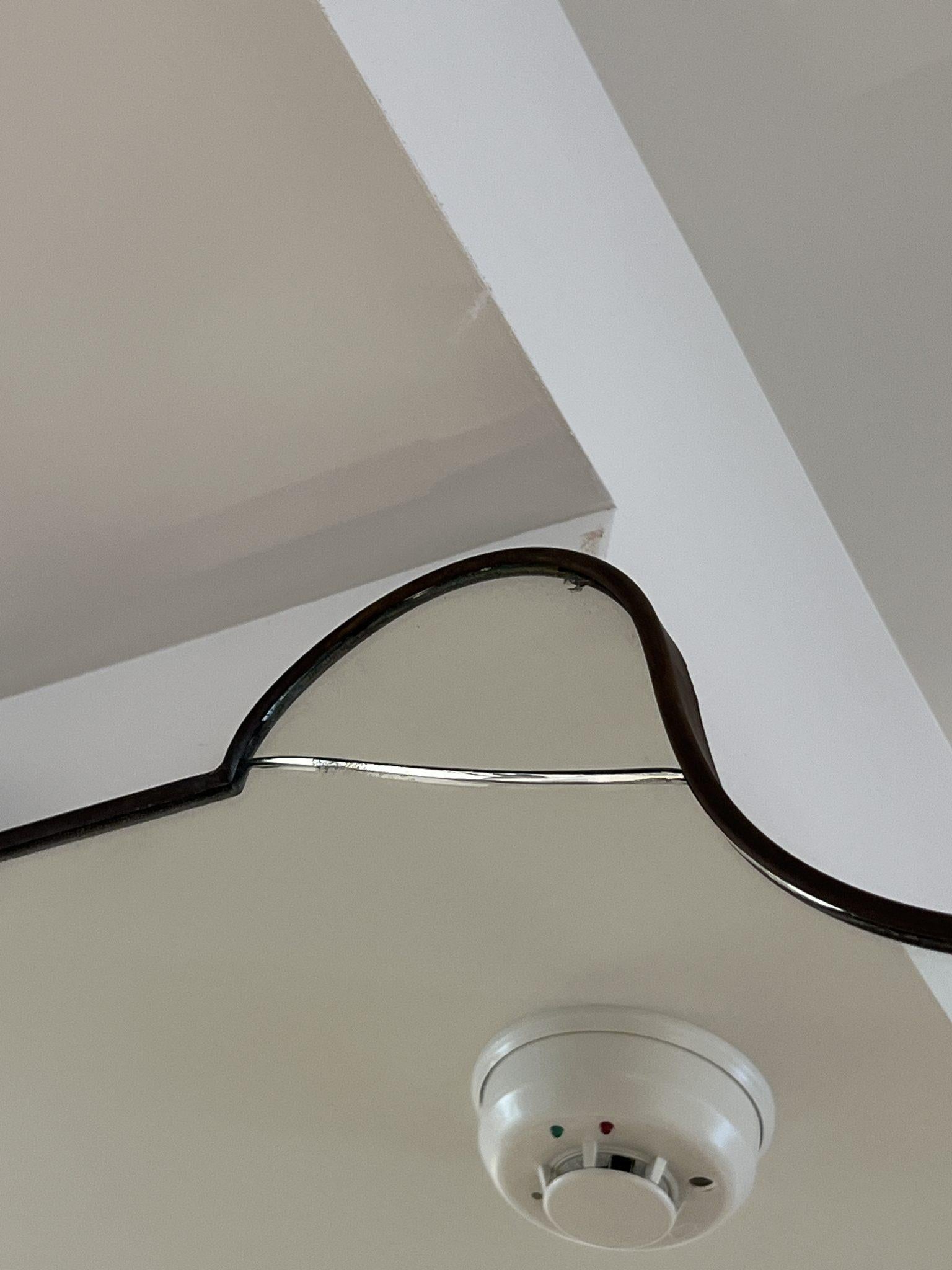 Mid-Century Modern Grand miroir italien du milieu du siècle dernier en vente