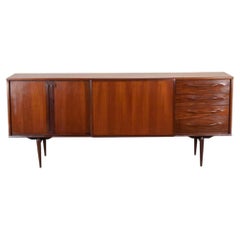 Large Mid-Century Italian Teak Sideboard