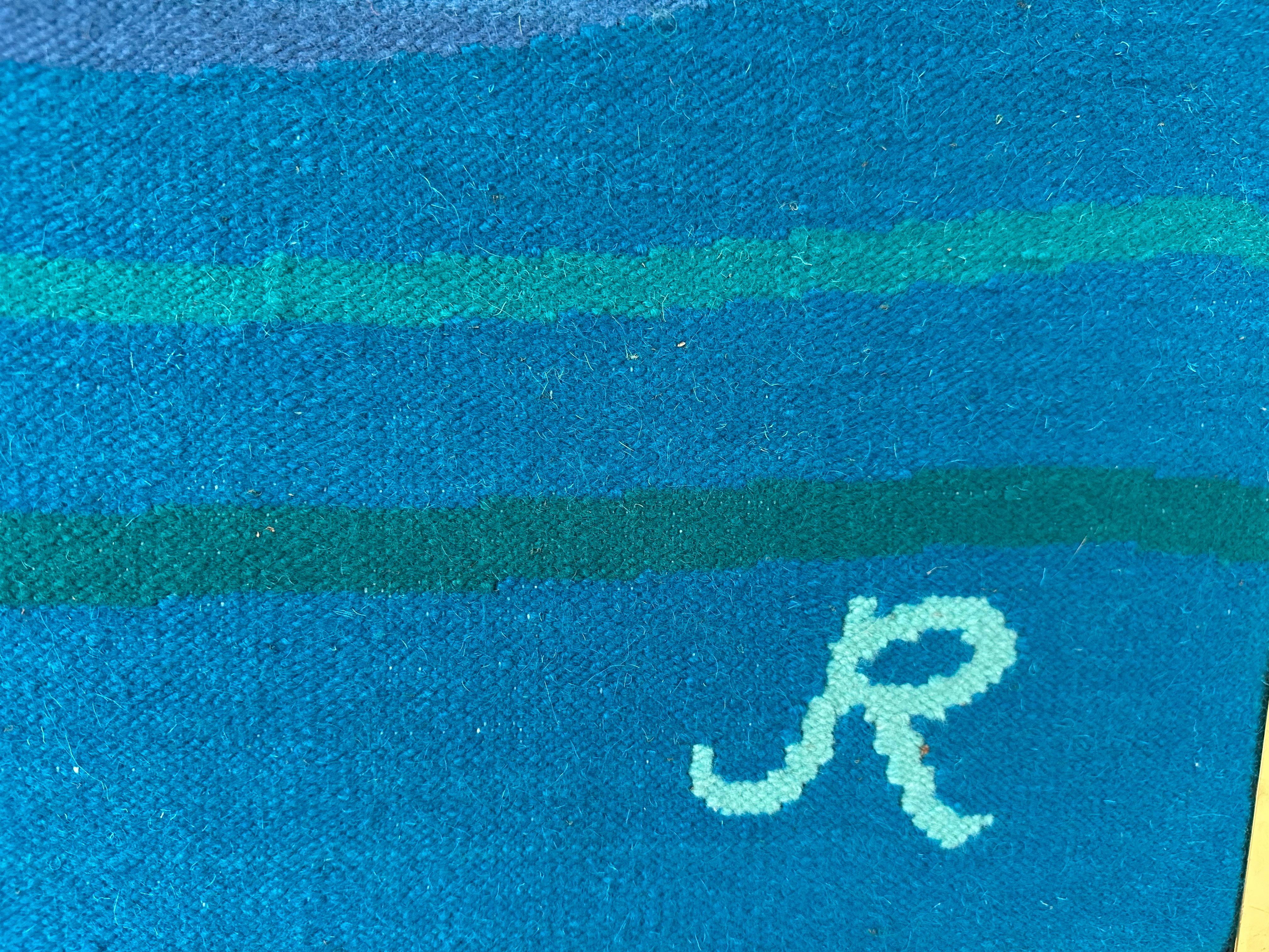 Große Mitte Jahrhundert Josefina Robirosa Fiber Art Handmade Wandteppich im Angebot 2