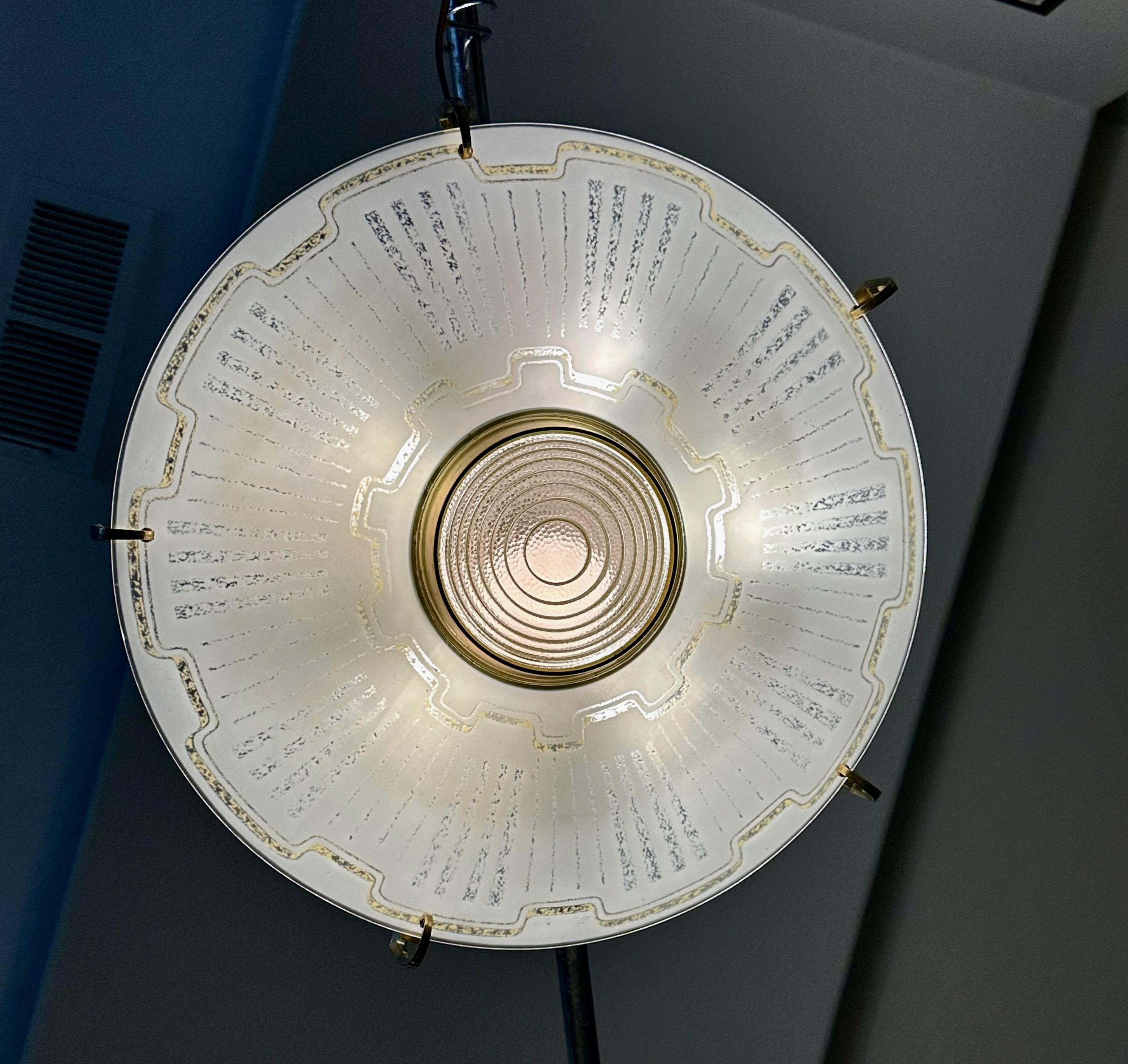 Grande lampada ad incasso Lightolier Pacemaker di metà secolo in vendita 6