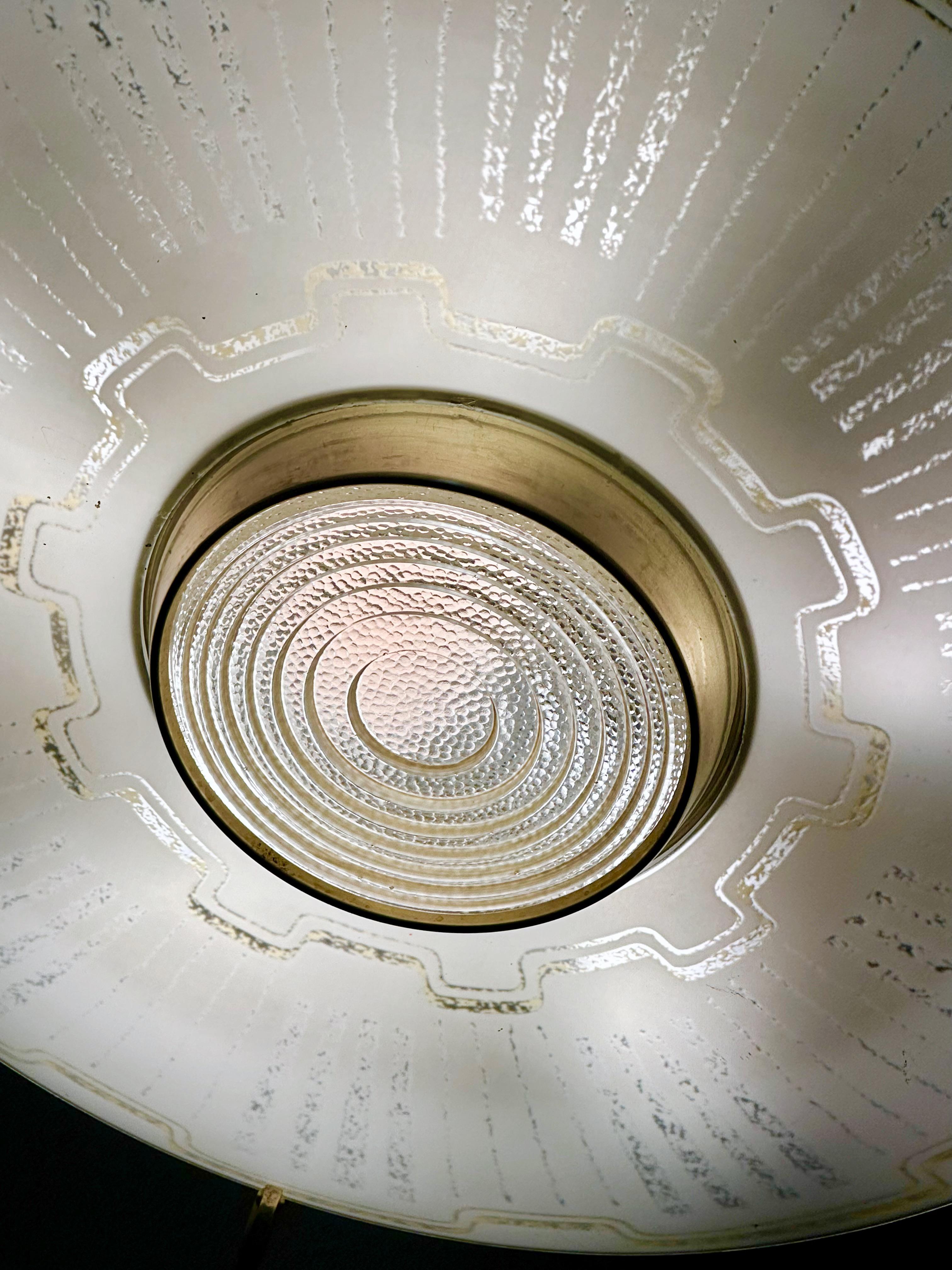 Grande lampada ad incasso Lightolier Pacemaker di metà secolo in vendita 7