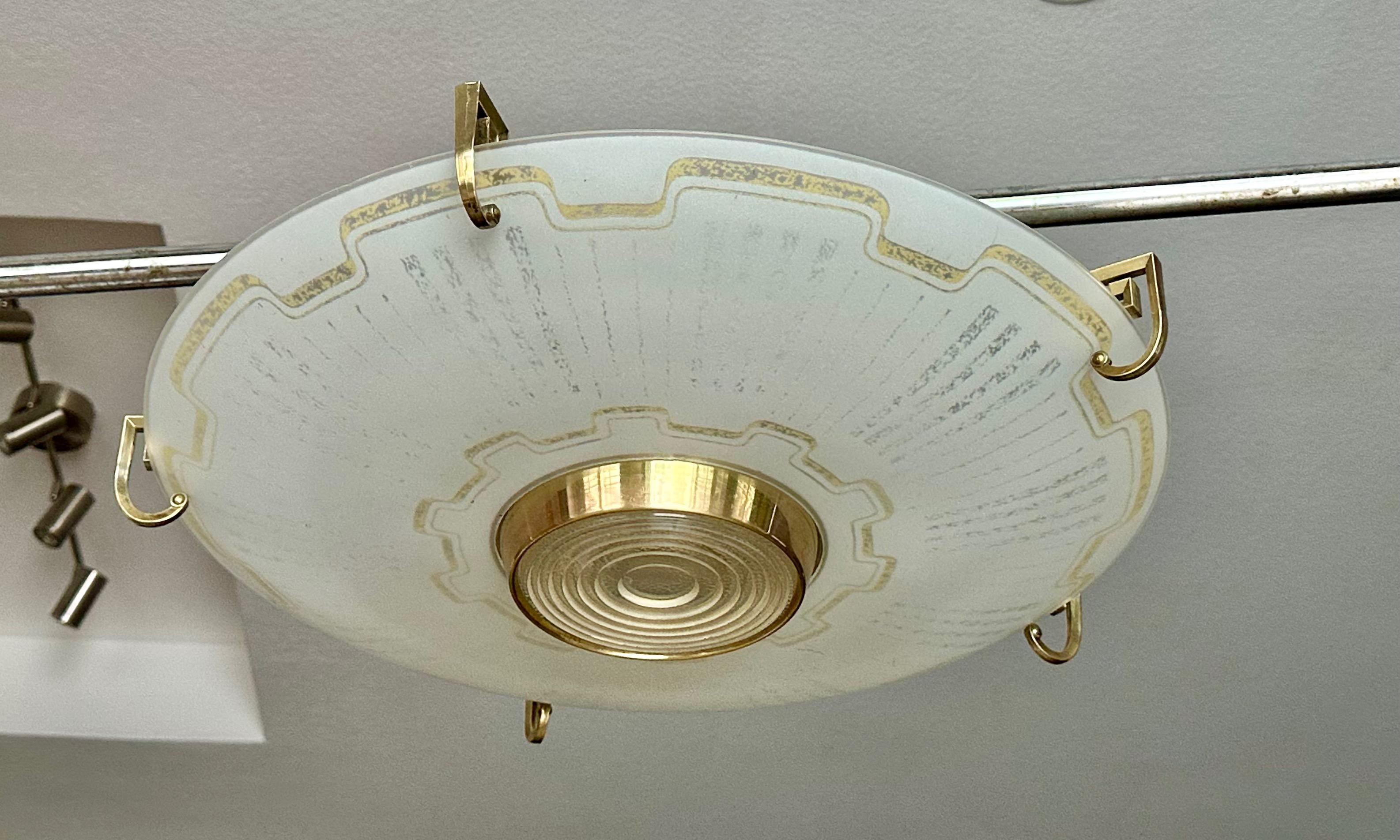 Grande lampada ad incasso Lightolier Pacemaker di metà secolo in vendita 14