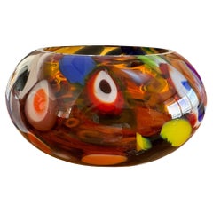 Large Mid Century Millefiori Bowl