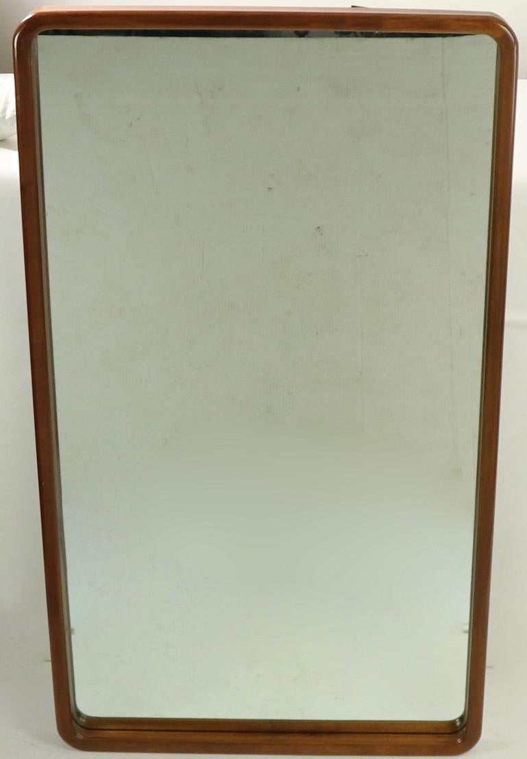 mid century mirror large
