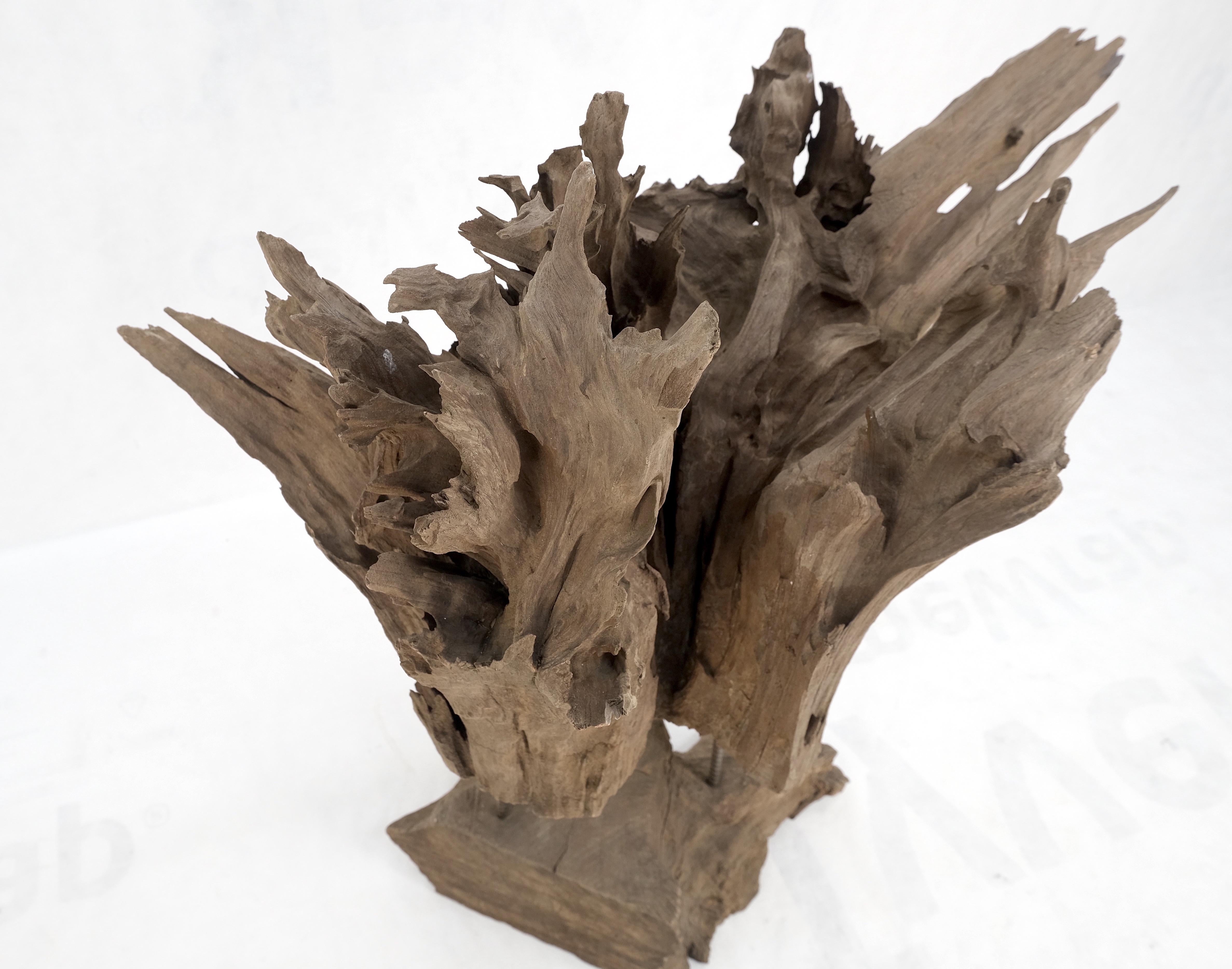 Large Mid-Century Modern Abstract Driftwood Floating Suspended Sculpture For Sale 6
