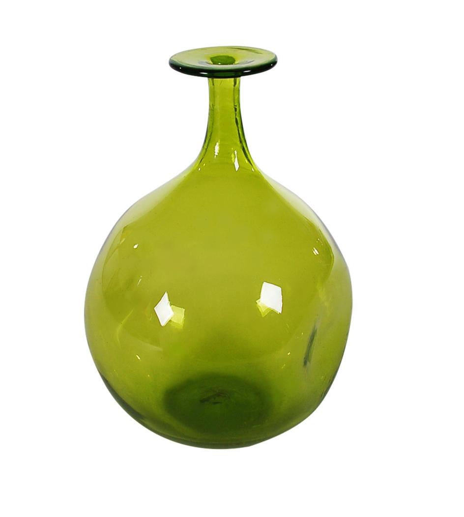 large blenko glass vase