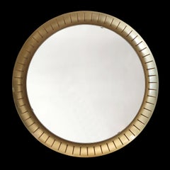 Large Mid-Century Modern Backlit Wall Mirror by Hillebrand, 1950s, Germany