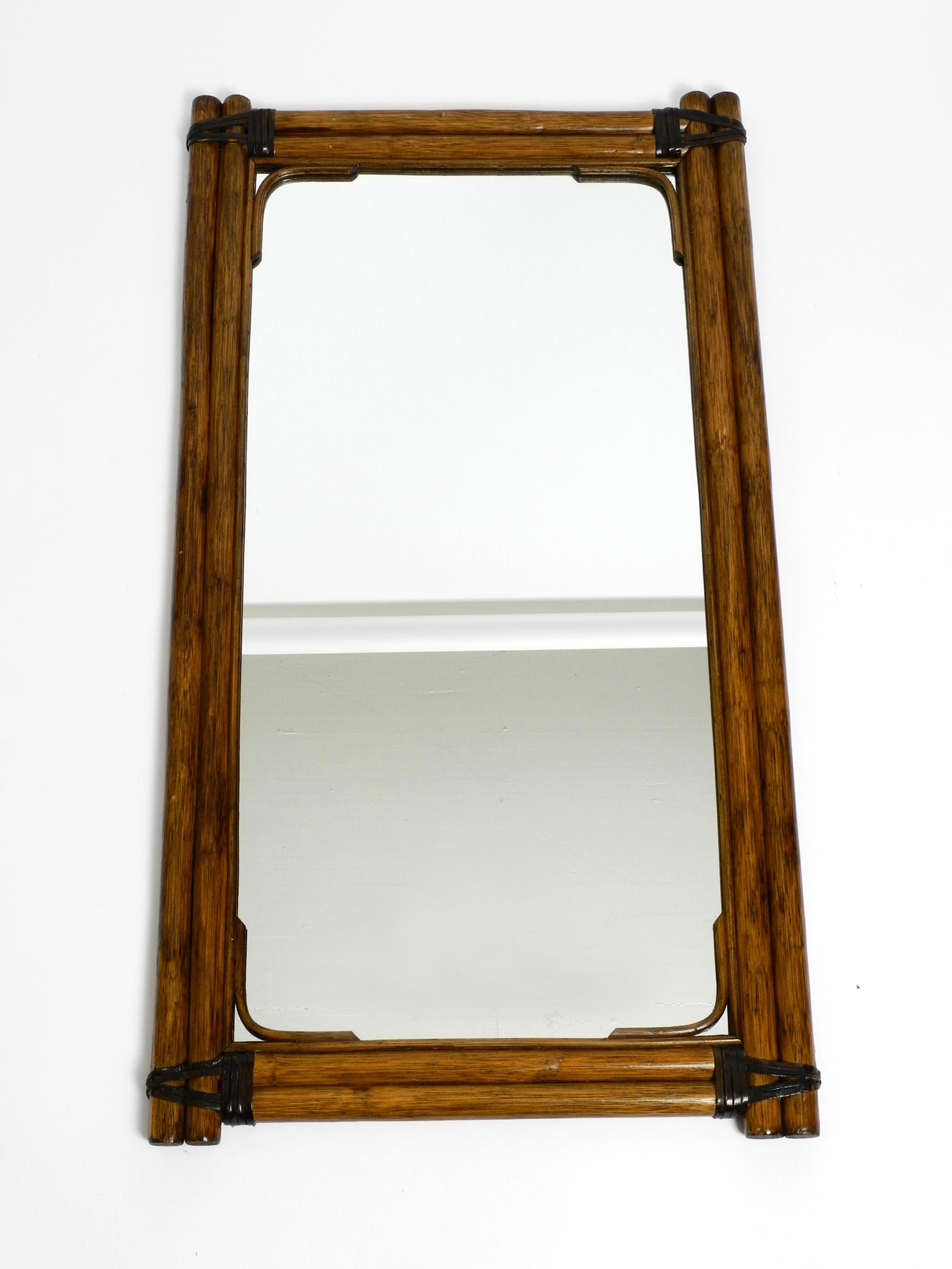 mirrors with leather straps