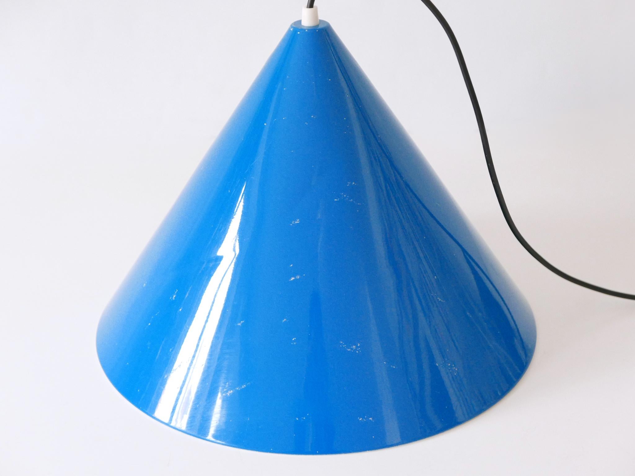 Large Mid Century Modern Billard Pendant Lamps by Louis Poulsen Denmark 1960s For Sale 3