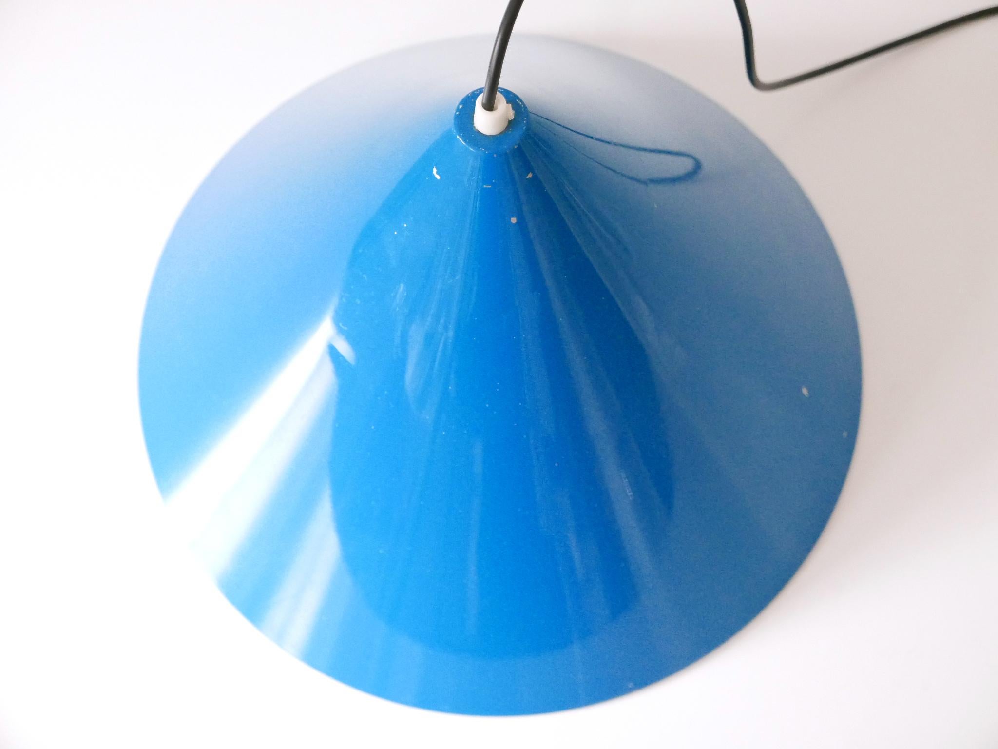 Large Mid Century Modern Billard Pendant Lamps by Louis Poulsen Denmark 1960s For Sale 5