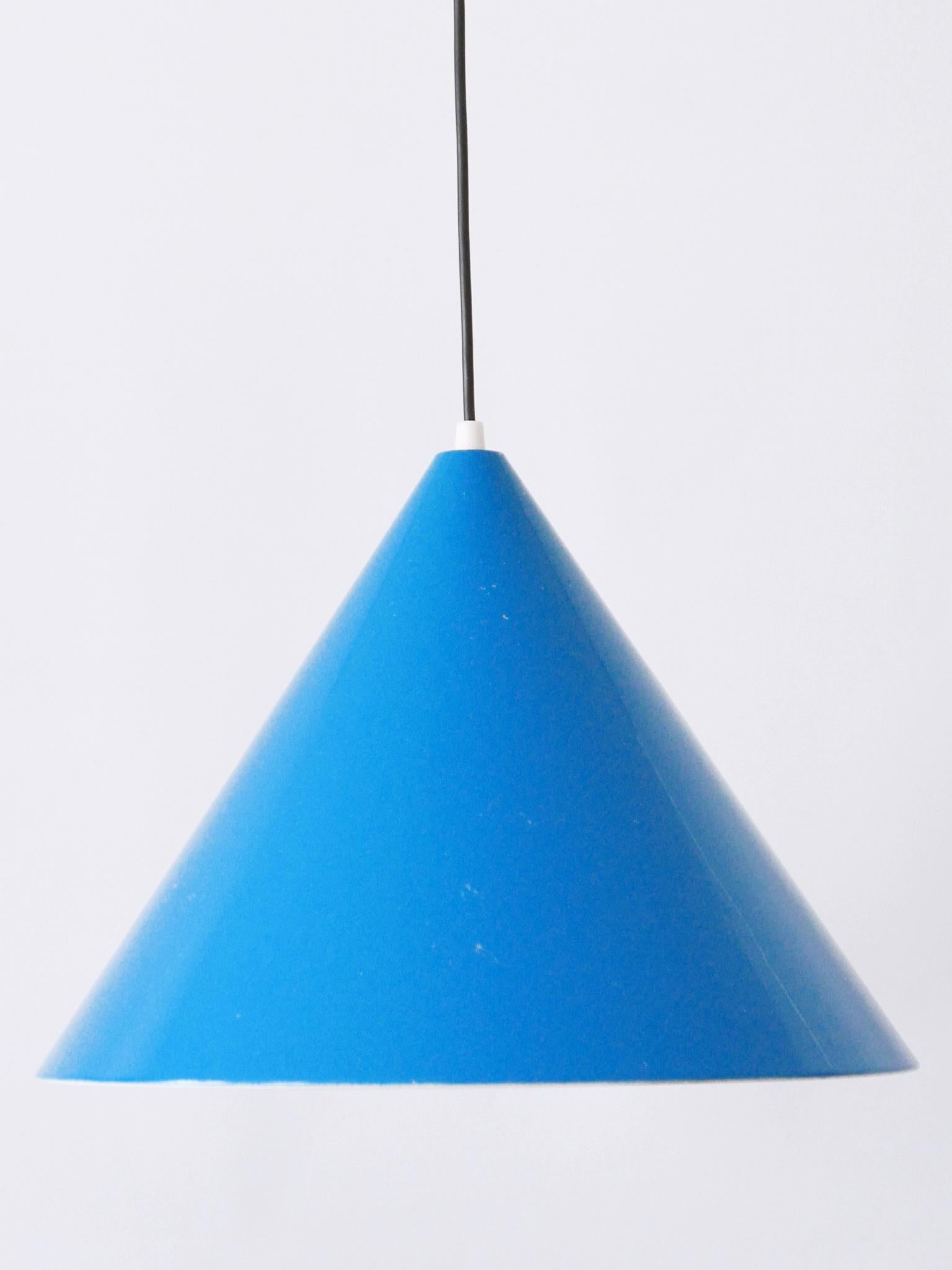Mid-Century Modern Large Mid Century Modern Billard Pendant Lamps by Louis Poulsen Denmark 1960s For Sale