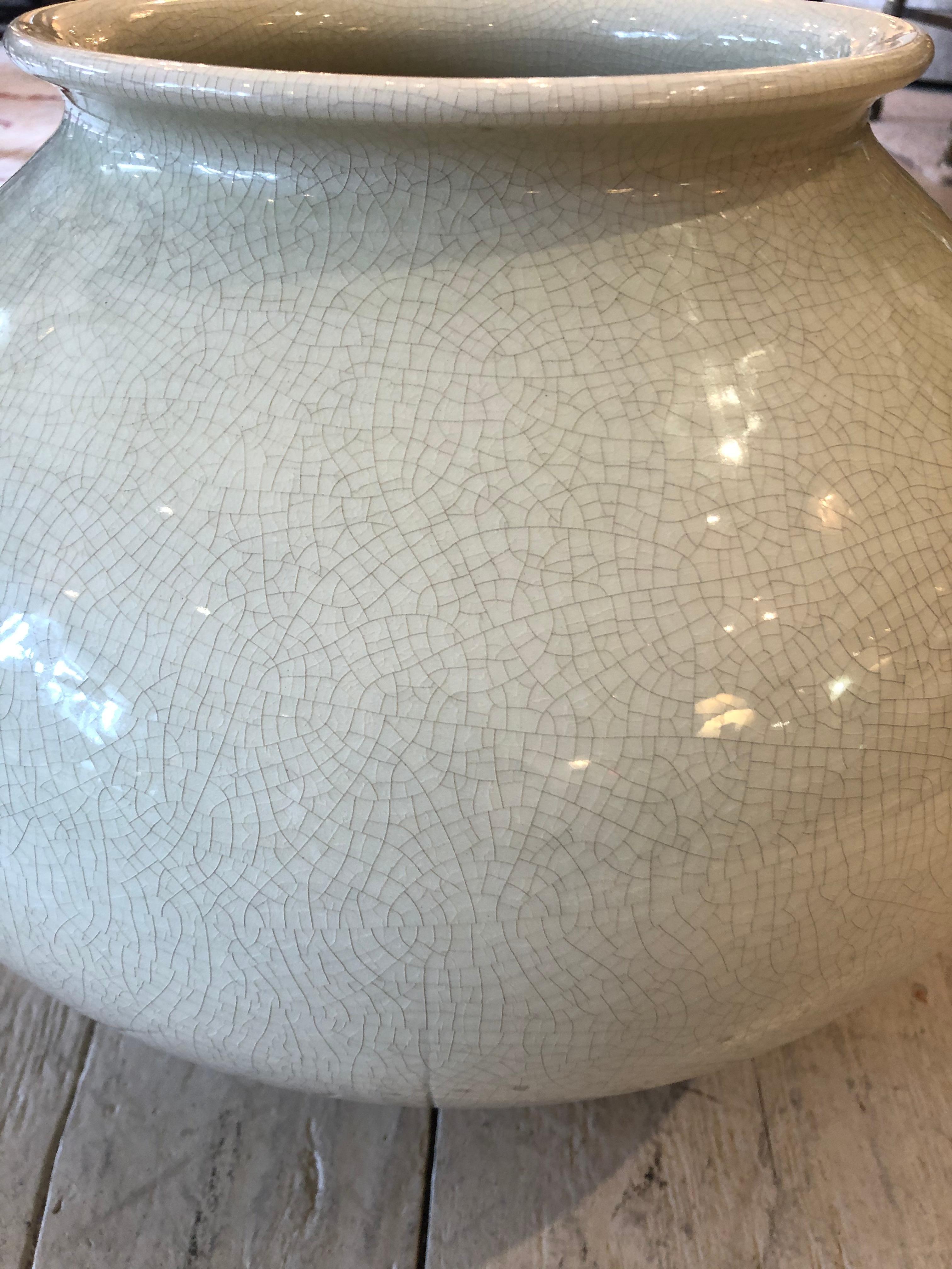 Glazed Large Mid-Century Modern Bitossi Vase Vessel