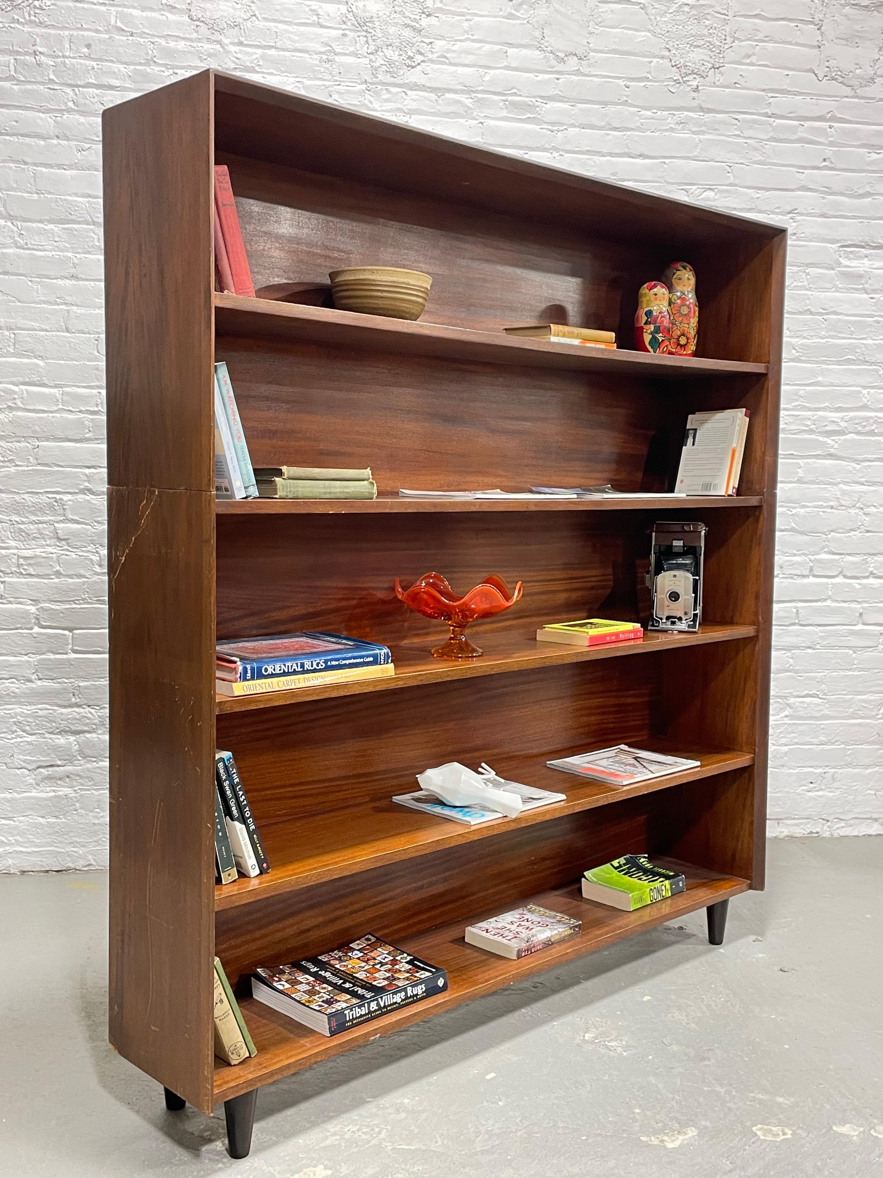 Wood Large Mid-Century Modern Bookcase by Jens Risom, circa 1960s