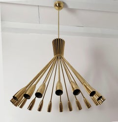 Lustre en laiton, Italie, The Moderns