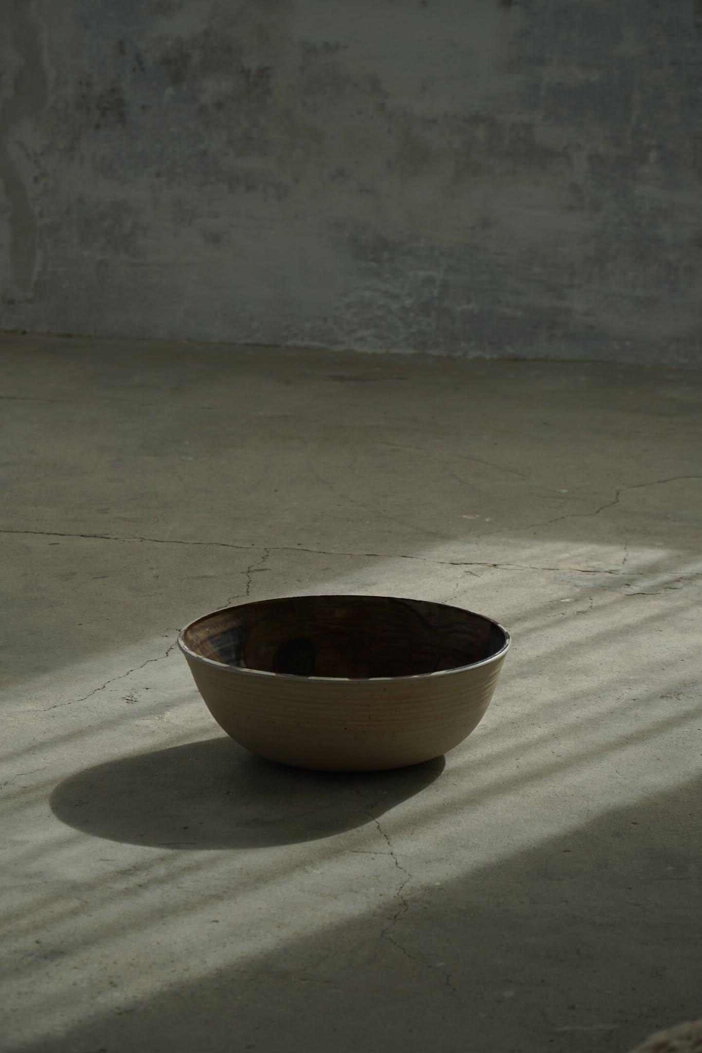 Grand bol en céramique du milieu du siècle par Nils Kähler, Danemark, 1979 en vente 2