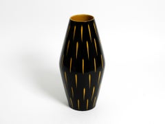 Large Mid Century Modern ceramic floor or table vase by Scheurich Germany