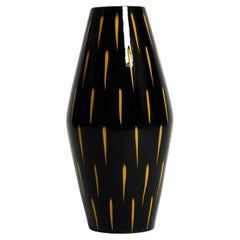 Large Mid Century Modern ceramic floor or table vase by Scheurich Germany