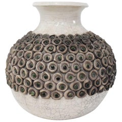 Large Mid-Century Modern Studio Ceramic Vase