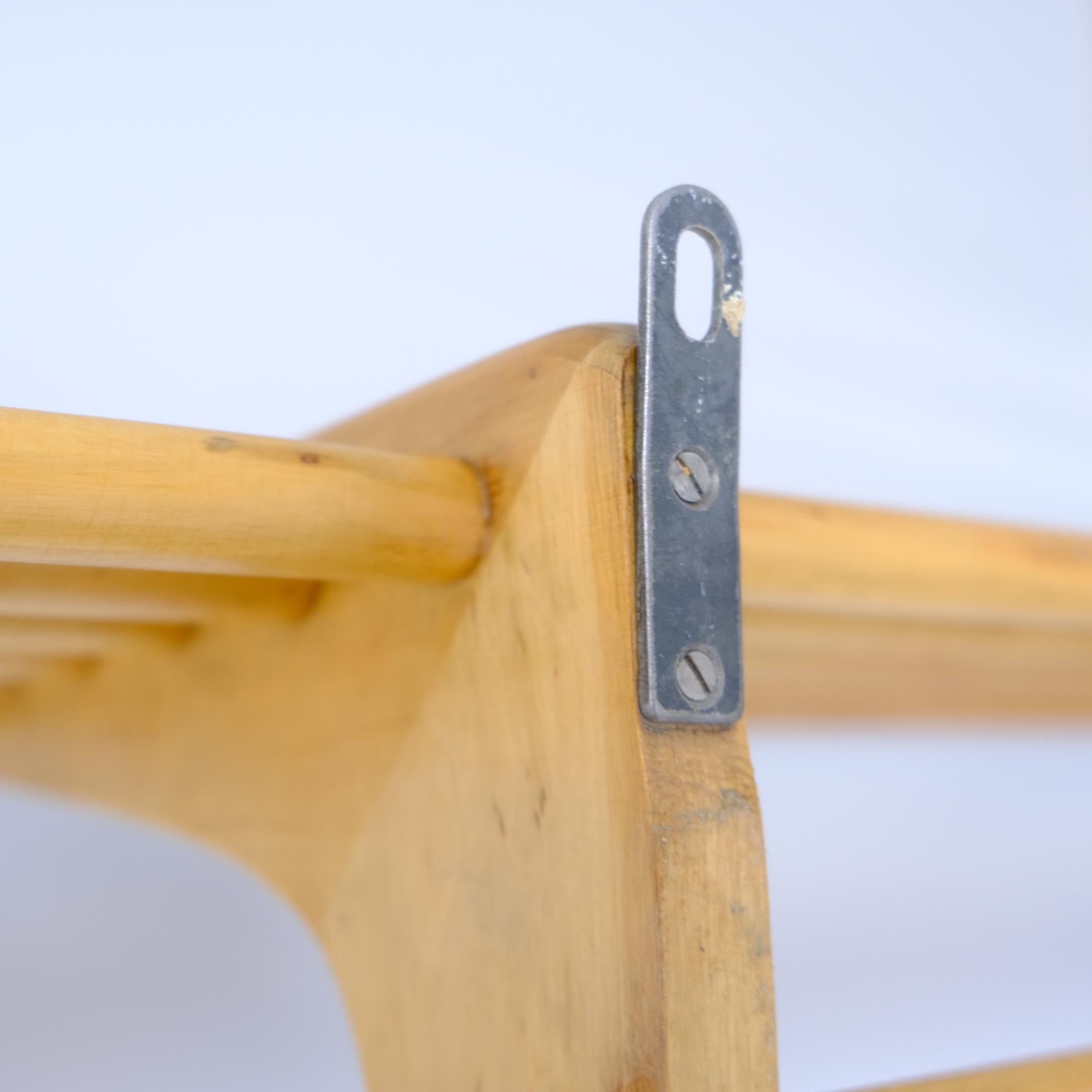 Grande appendiabiti/portatutto moderno di metà secolo in betulla, Vakiopuu, Finlandia, 1950 in vendita 2