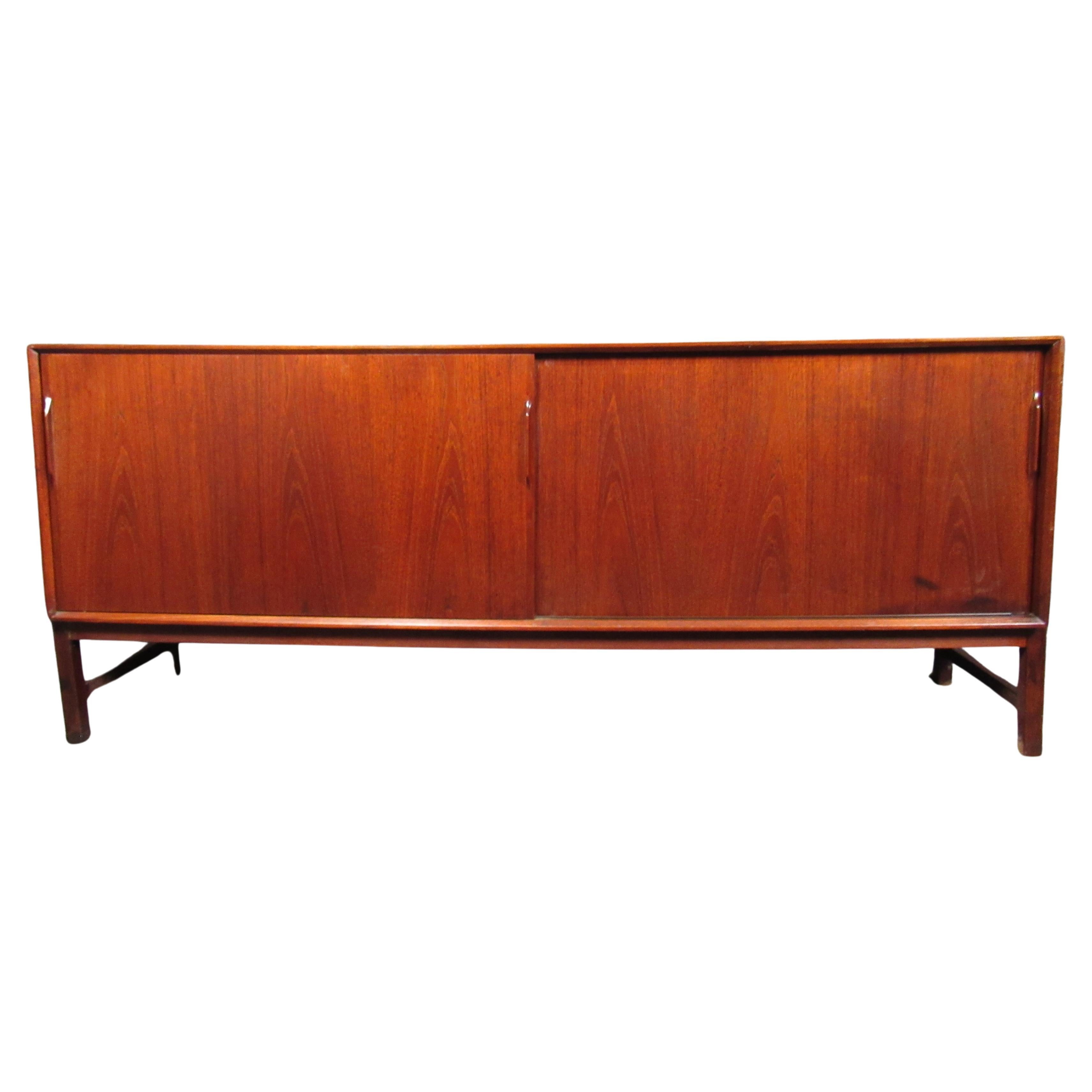 Large Mid-Century Modern Credenza For Sale