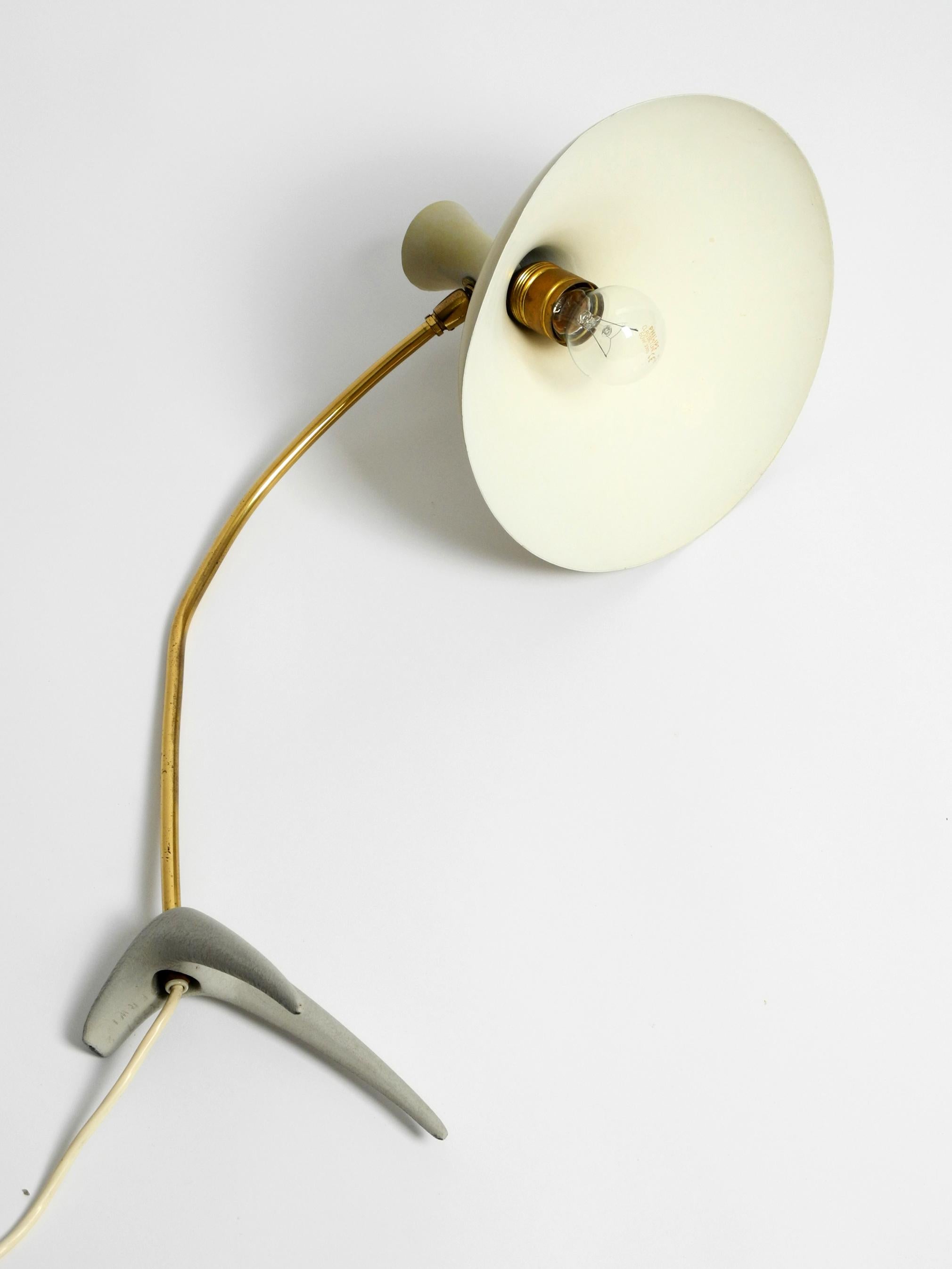 Grande lampe de table à pattes d'oie de Karl Heinz Kinsky pour Crow, de style The Modern... en vente 3