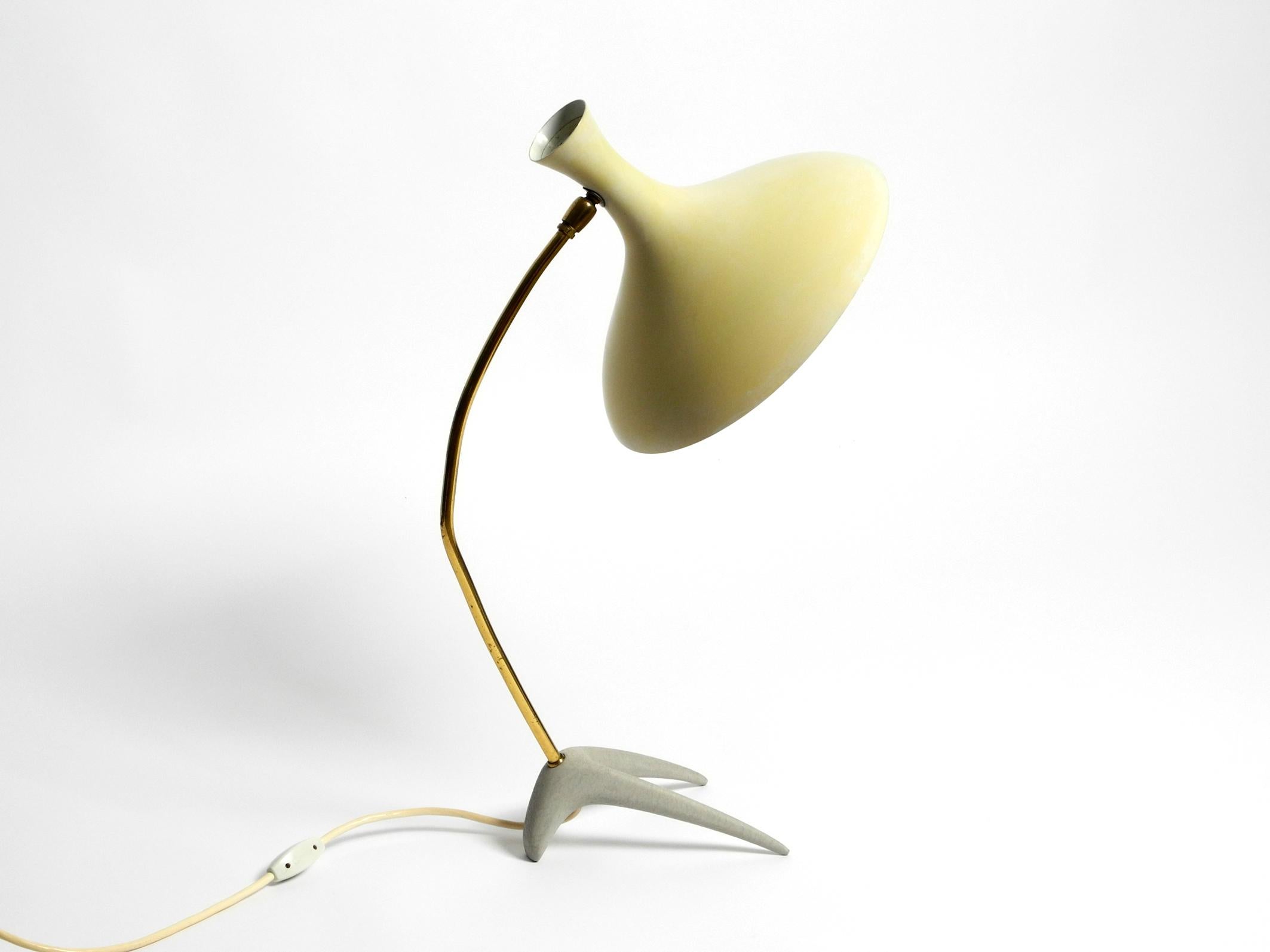 Grande lampe de table à pattes d'oie de Karl Heinz Kinsky pour Crow, de style The Modern... en vente 12