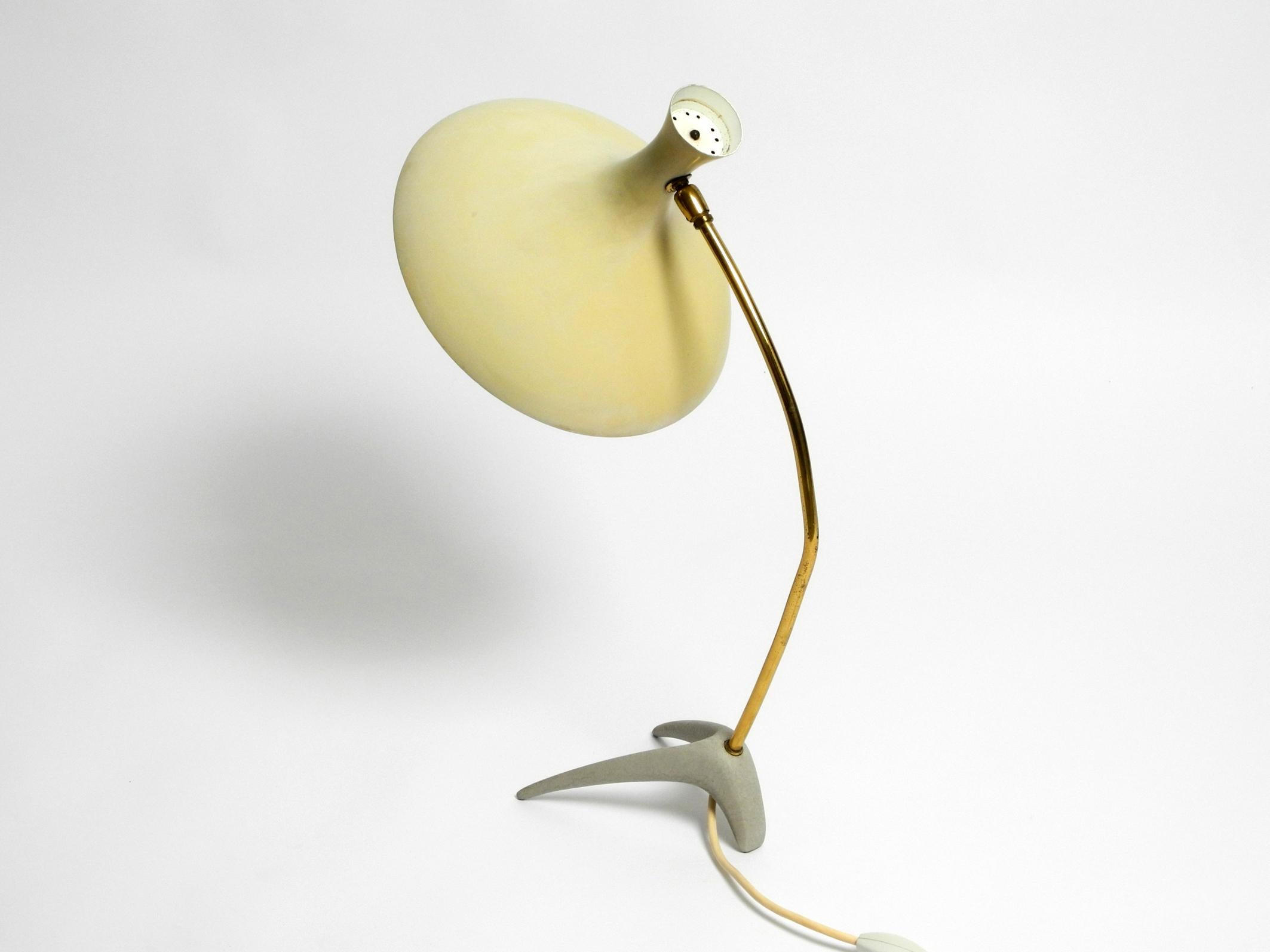 Mid-Century Modern Grande lampe de table à pattes d'oie de Karl Heinz Kinsky pour Crow, de style The Modern... en vente