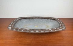 Large Mid-Century Modern Danish Studio Pottery Bowl from Frank Keramik, 1960s
