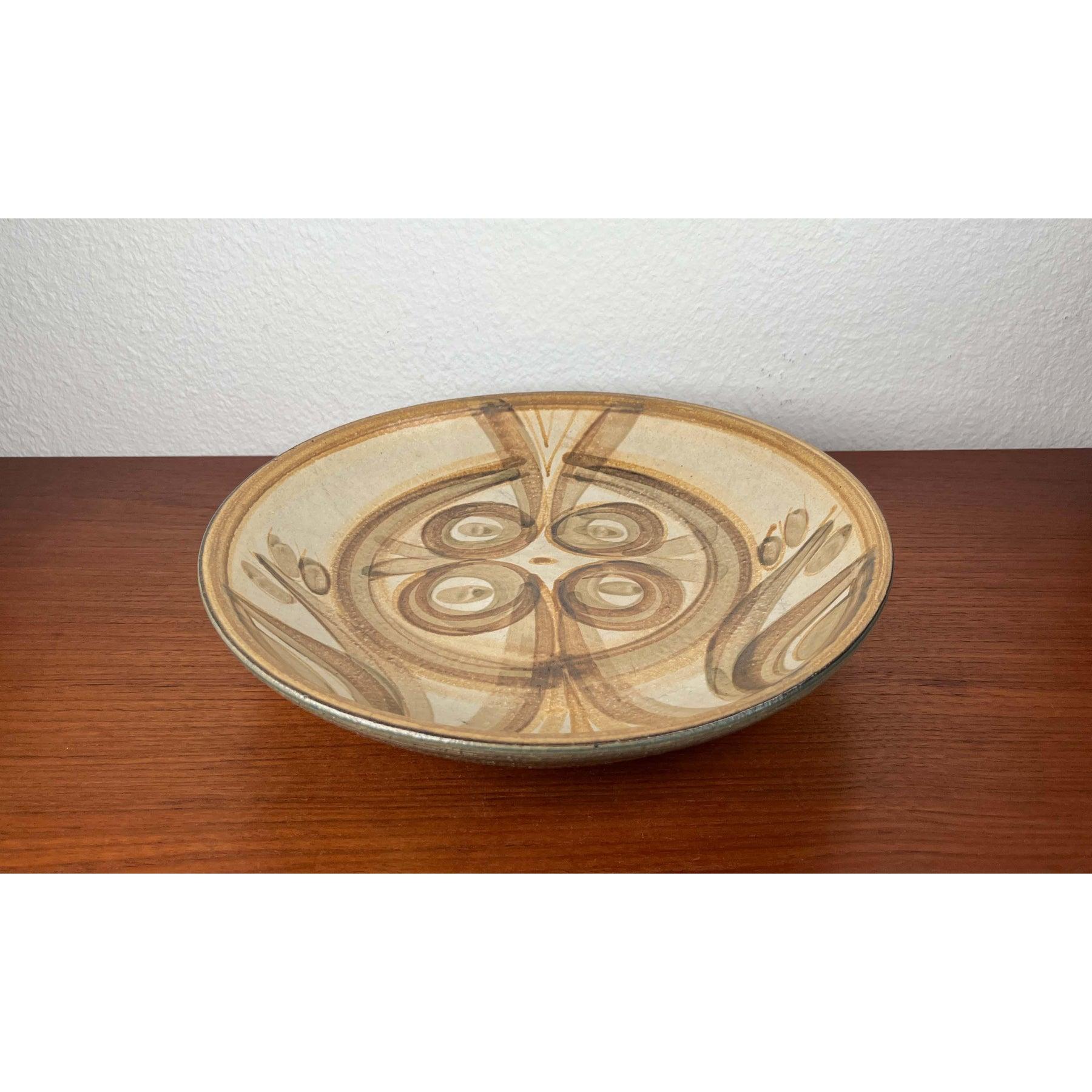 Gran cuenco danés moderno de mediados de siglo de Studio Pottery de Søholm, años 60 en venta 3