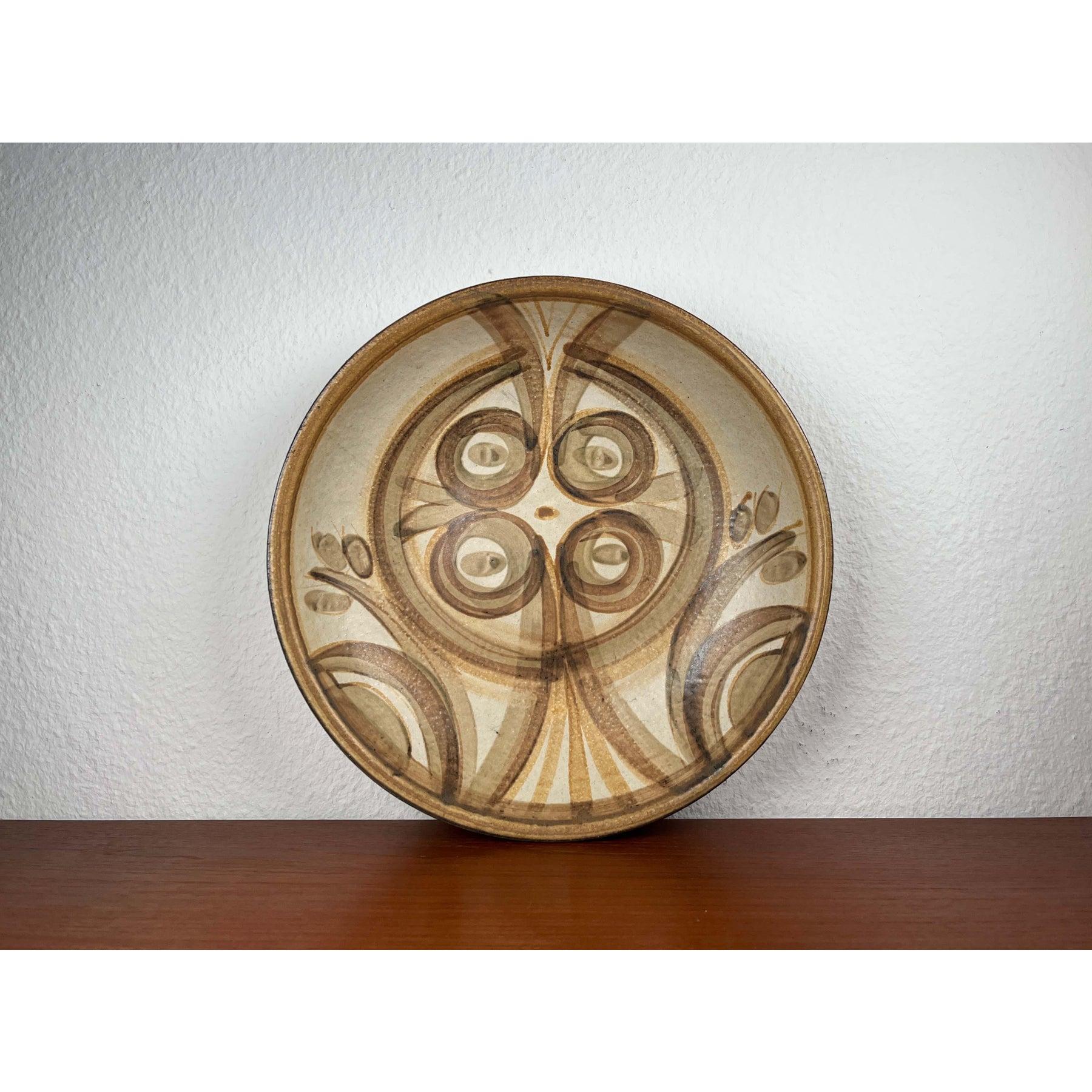 Gran cuenco danés moderno de mediados de siglo de Studio Pottery de Søholm, años 60 en venta 9