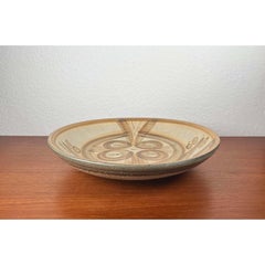 Large Mid-Century Modern Danish Studio Pottery Bowl from Søholm, 1960s