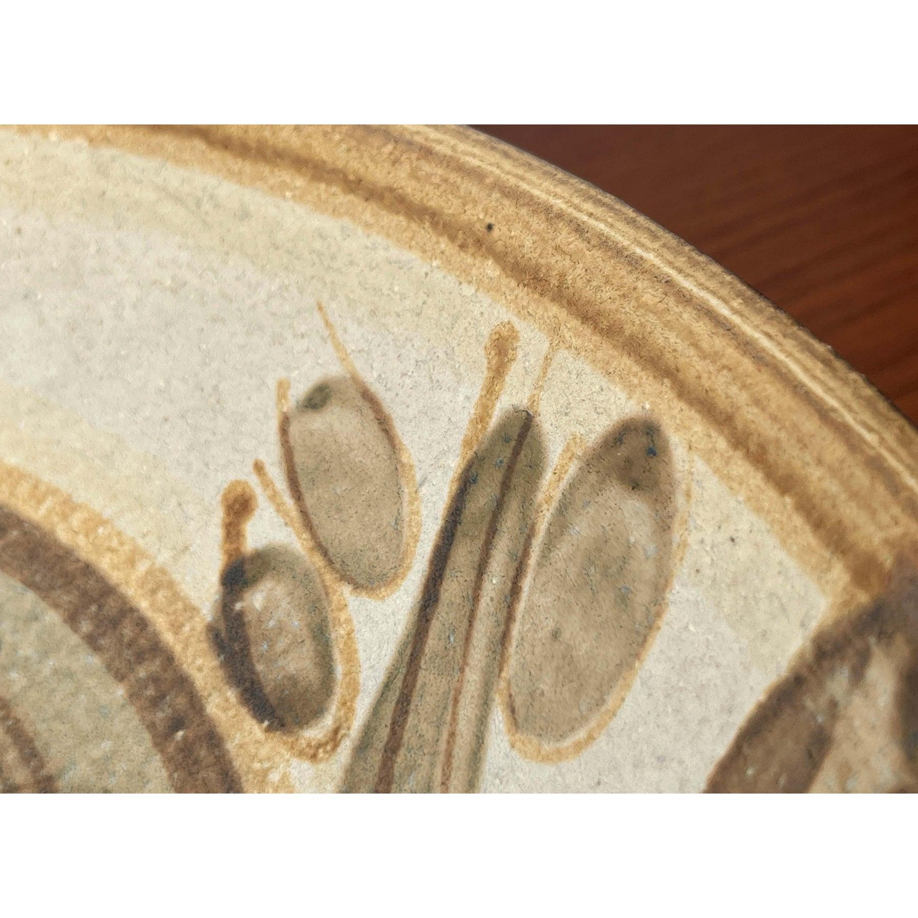 Gran cuenco danés moderno de mediados de siglo de Studio Pottery de Søholm, años 60 Loza de barro en venta