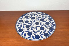 Large Mid-Century Modern German Ceramic Stockholm Series Plate Melitta, 1960s