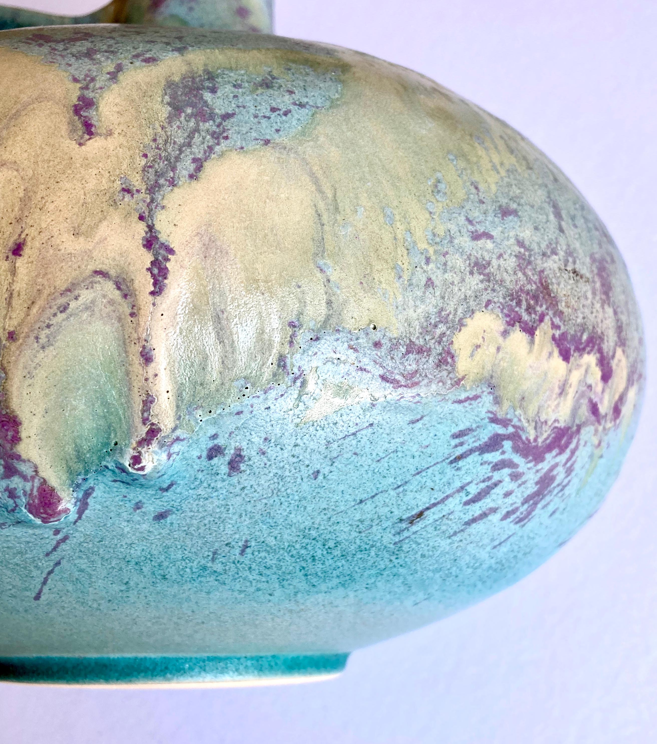 Grand vase en lave grasse allemande, moderne du milieu du siècle dernier, Ruscha Modèle 335 Bon état - En vente à COLMAR, FR