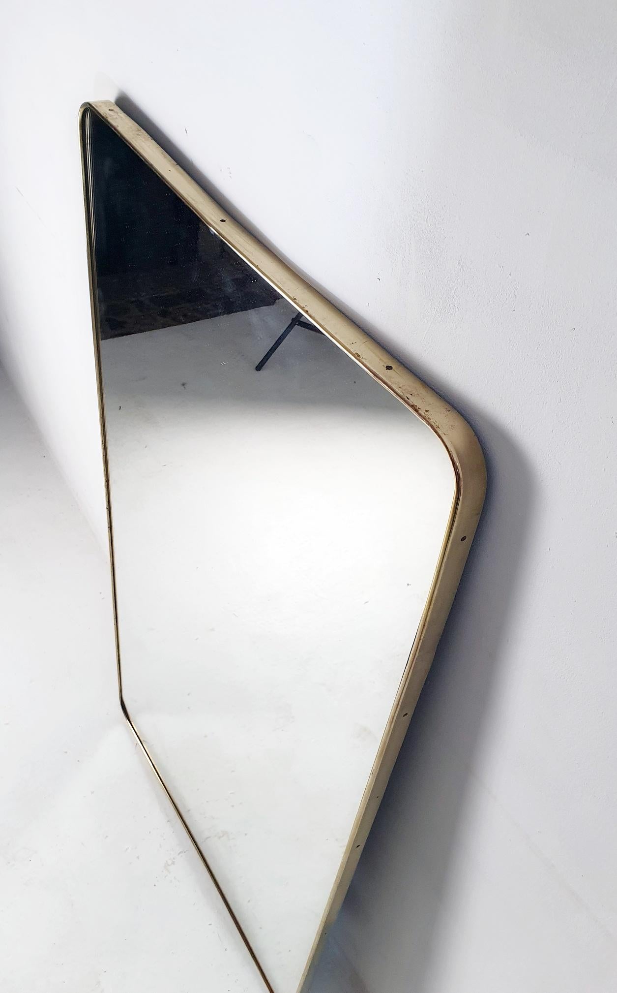 Mid-Century Modern Full Lenght Mid-Century Mirror attributed to Gio Ponti  