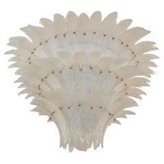 Murano glass Palmette Chandelier, Italy