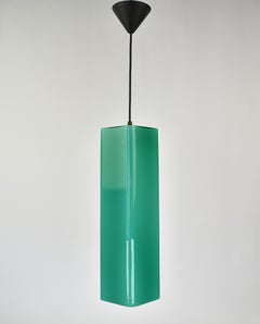 Large Mid Century Modern Murano Glass Pendant Light attributed to Gino Vistosi