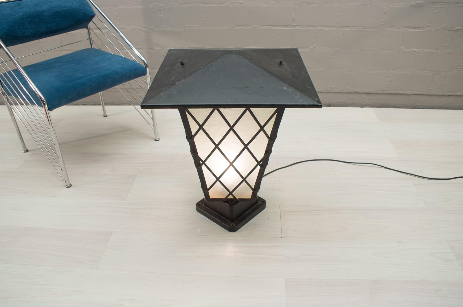 Large Mid-Century Modern Outdoor Lamp from Germany, 1950s 1