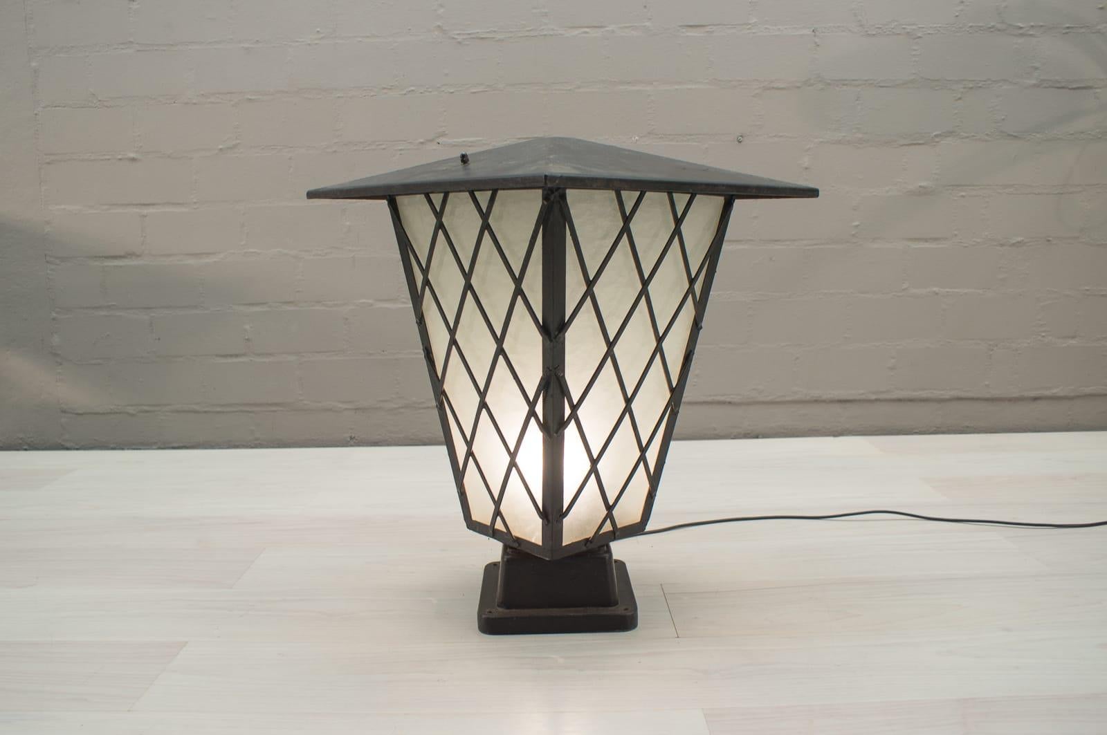 Mid-20th Century Large Mid-Century Modern Outdoor Lamp from Germany, 1950s