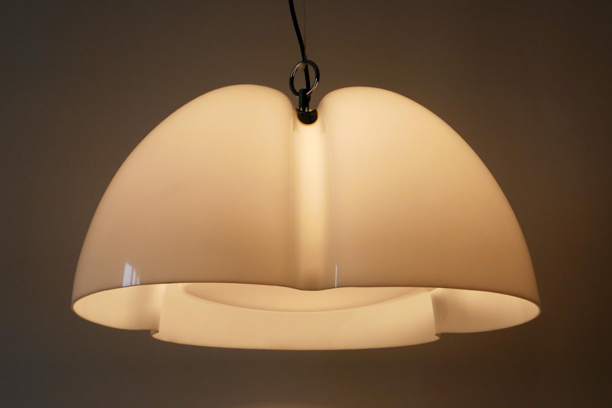 Large Mid-Century Modern Pendant Lamp Tricena I by Ingo Maurer for Design M 1968 7